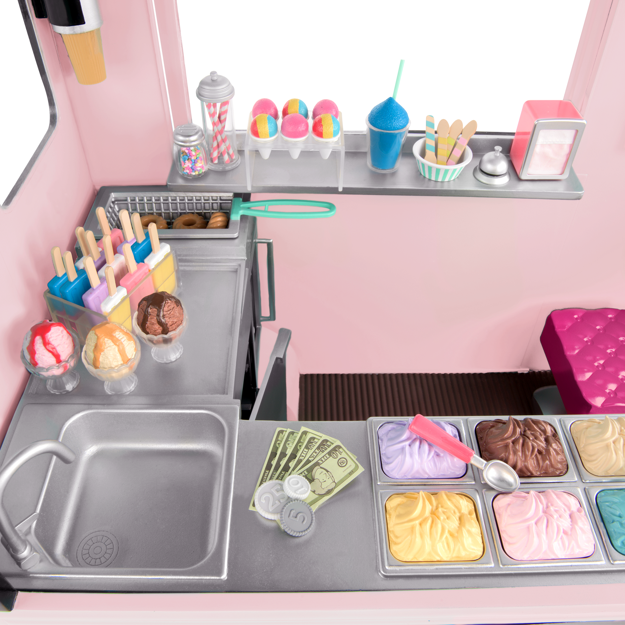 Pink Ice Cream Truck
